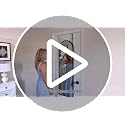 58"x20" Arched Full Length Mirror - Over-the-Door, Wall or Floor Standing