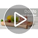 1 Pack Wooden Cocktail Muddler 10 Inch Bar & Home Bartending Tool