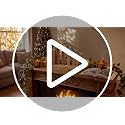 Wesiti Lighted Wooden Nativity Manger with Roof Star - Christmas Scene Decor