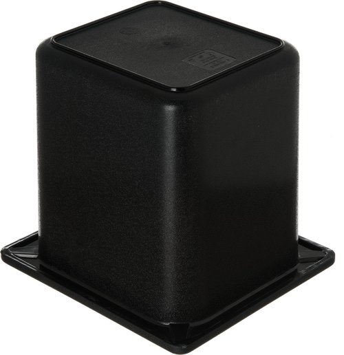 Carlisle FoodService Products CM110503 Coldmaster ABS High Capacity Sixth Size Food Pan, 1.70 qt Capacity, 6-7/8" Length x 6-1/4" Width x 6-3/8" Height, Black