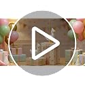 Silly Goose Cake Candle Holder - Cute Birthday Topper, 3.15 Inch