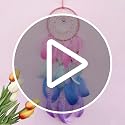 Handmade Colorful Feather Dream Catcher Wall Hanging Home Decor