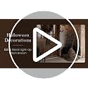 5.5 Ft Light-Up Witches Broom Rustic Halloween Decor with LED Lights