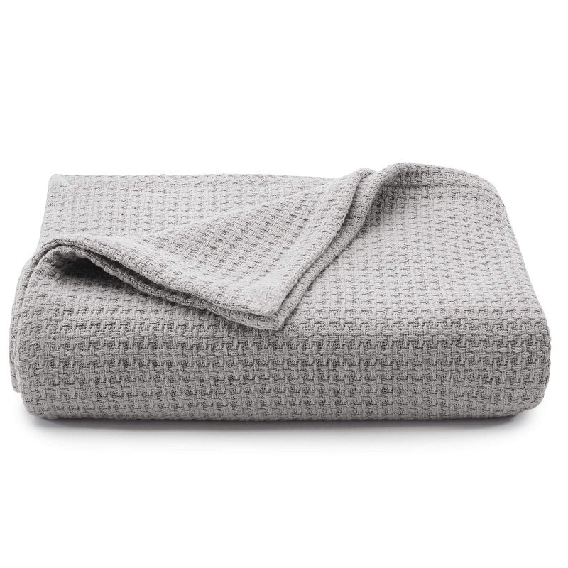 Tommy Bahama - King Blanket, Soft Cotton Bedding, Coastal Inspired Bedding Essentials (Bahama Coast Ecru Beige, King)