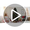 24-Inch Woven Rattan Christmas Tree Collar Farmhouse Style