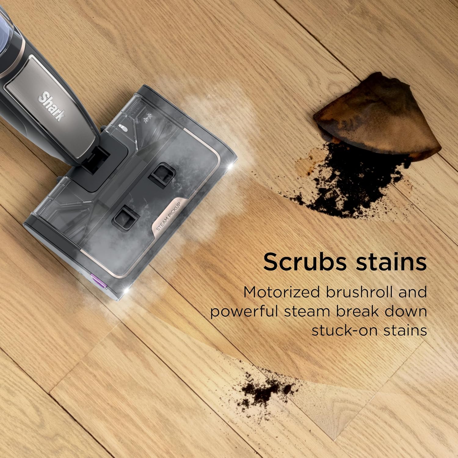 Shark Steam Pickup Brushroll Bundle - Compatible with SD201 3-in-1 Steam Mop | 2 Pack, 1225FFJ200