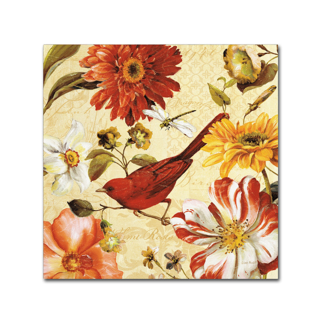 Trademark Fine Art Rainbow Garden Spice III Wall Decor by Lisa Audit, 24" x 24"