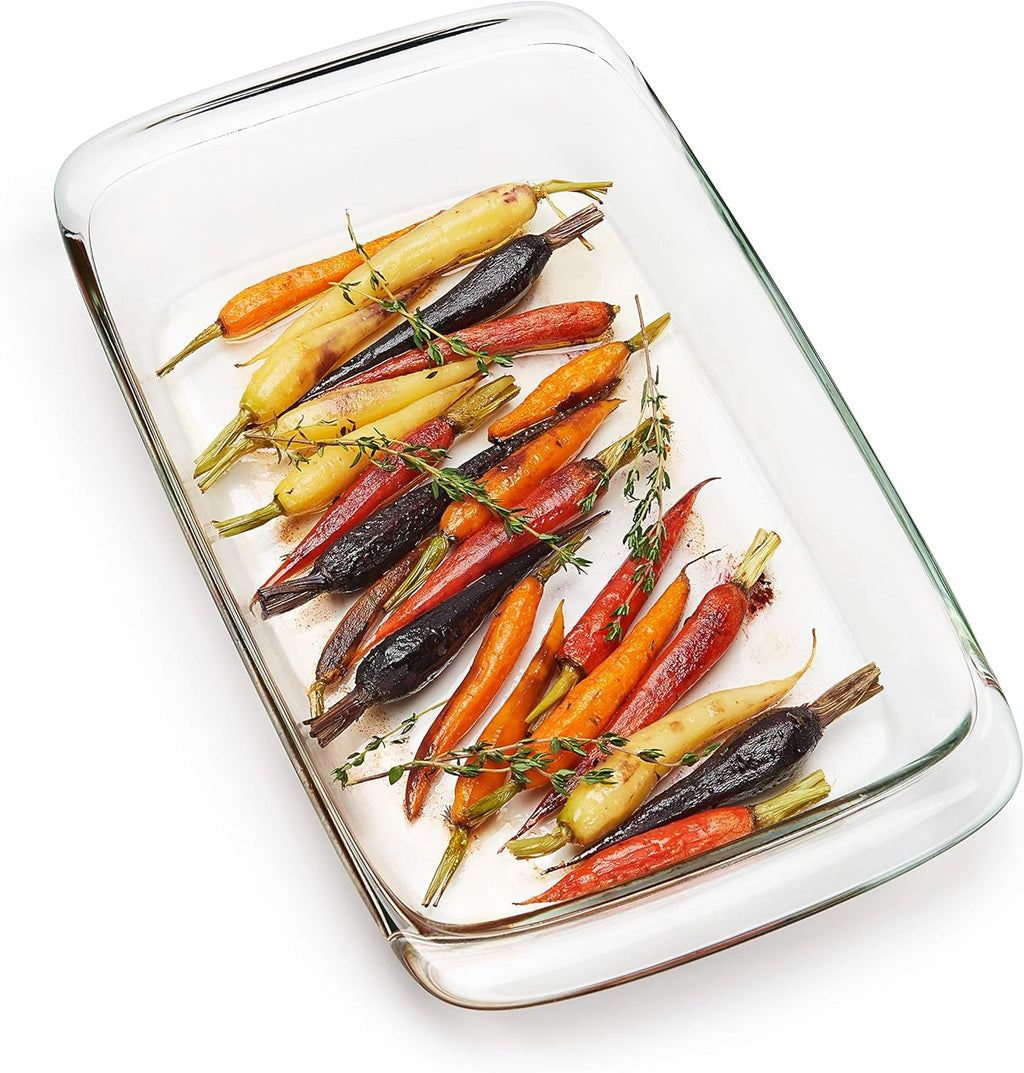 OXO Good Grips 3 Qt Glass Baking Dish - Durable, Oven Safe, Perfect for Casseroles & More