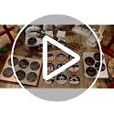 60 Pcs Nativity Scene Christmas Ornaments Wooden Decorations Bulk Set