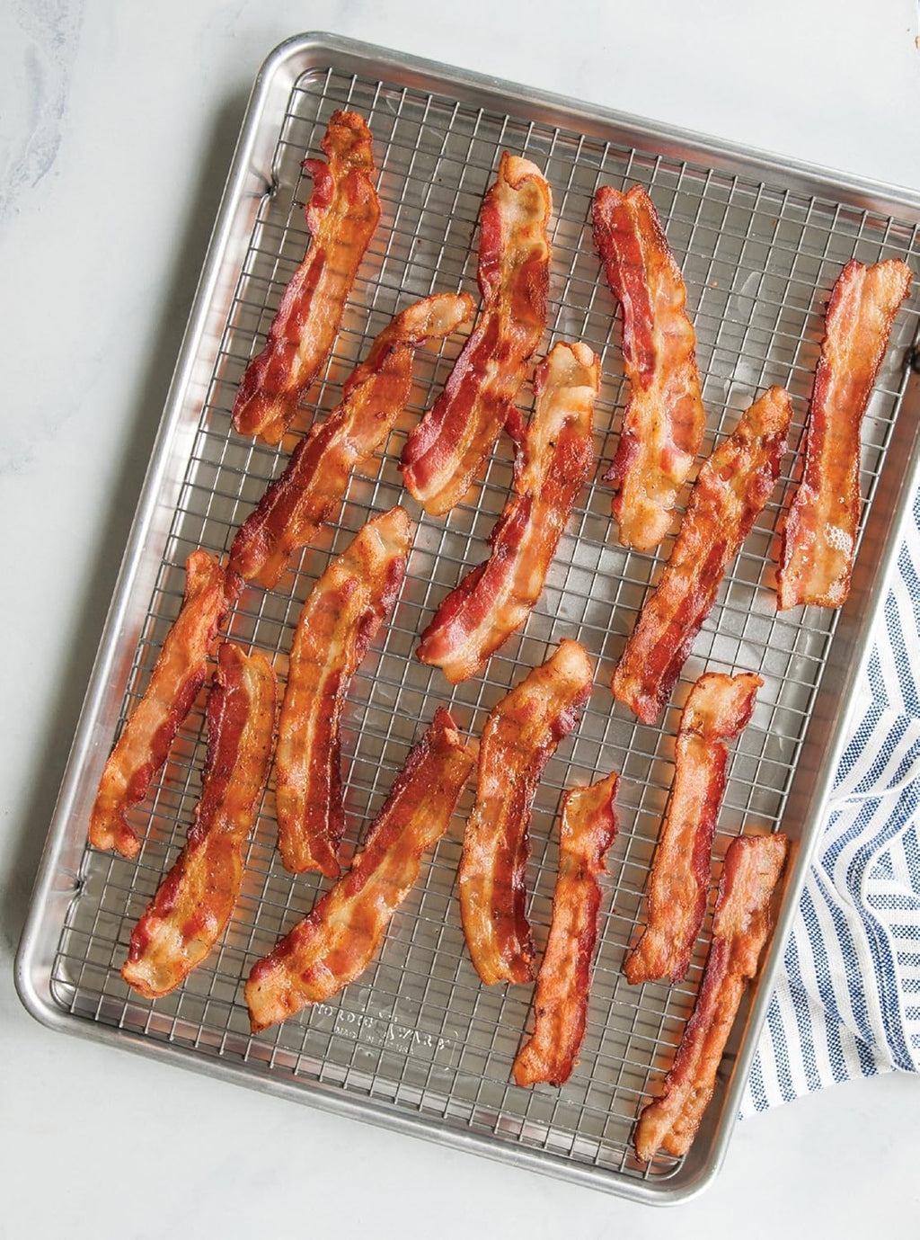 Nordic Ware Nonstick Big Sheet Pan - Oven Safe Aluminum Grid | 2-Piece Set