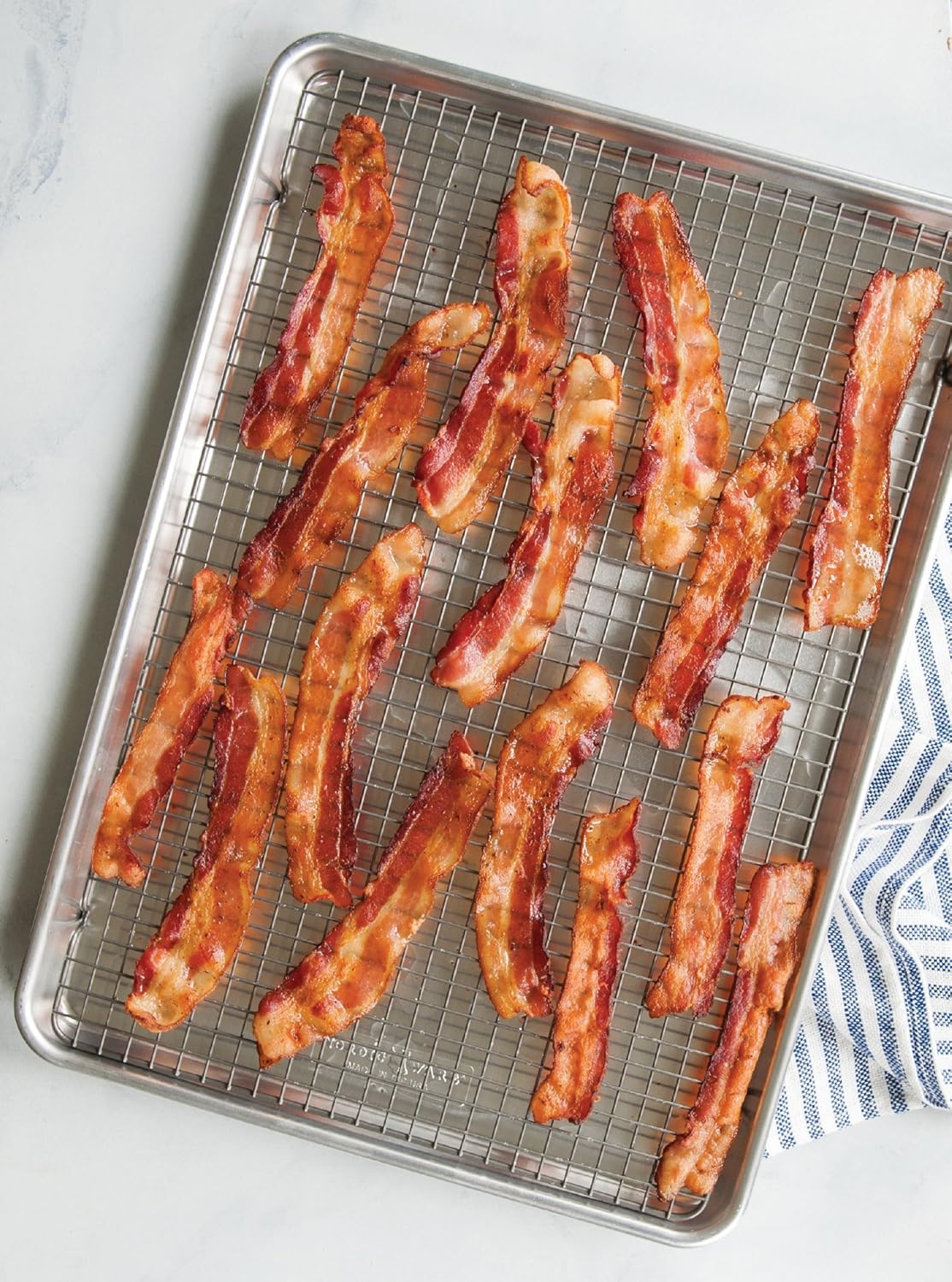 Nordic Ware Nonstick Big Sheet Pan - Oven Safe Aluminum Grid | 2-Piece Set