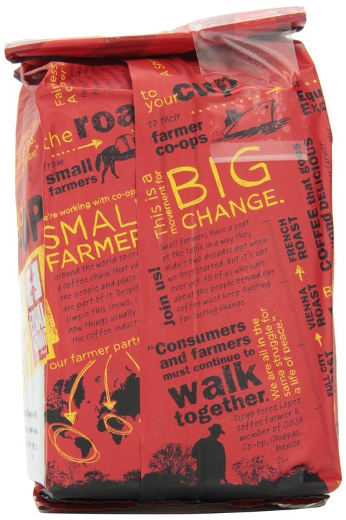 Equal Exchange Organic Ground Coffee, Mind Body Soul Bag,12 Ounce (Pack of 4)