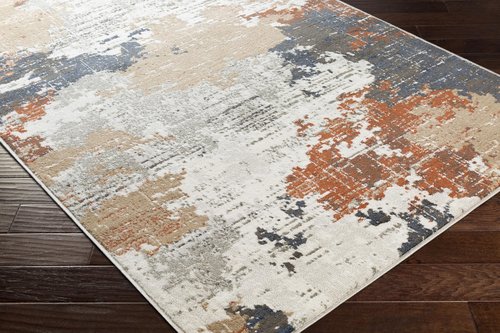 Livabliss Geneva Modern Abstract Area Rug,6'7" x 9',Terracotta