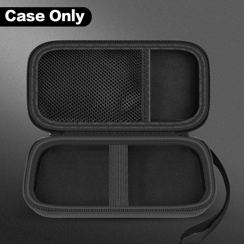 Case Only Compatible with Texas Instruments TI-30XIIS Scientific Calculator, Travel Office Calculators Storage Holder Bag with Extra Mesh Pocket for Pens, USB Cables and Accessories (Bag Only) (Black)