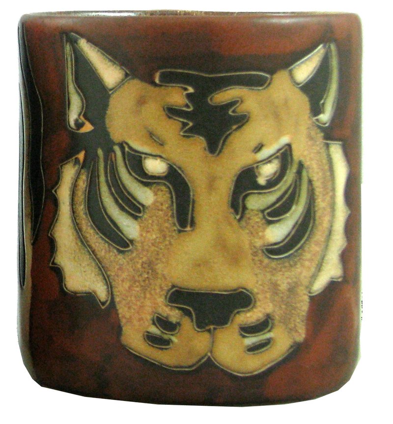 Mara Stoneware Mug - Tiger - 16 oz