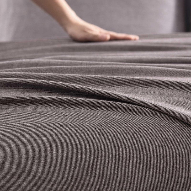 Tommy Bahama - King Sheet Set, Twill Weave Bedding with Matching Shams and Deep Pockets, Wrinkle-Resistant Bed Essentials, Oeko-Tex Certified (Paradise Twill Dark Brown, King)
