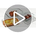 8-Piece Deep Glass Baking Dish Set with Lids - Rectangular Casserole Pans
