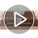 Heated Throw Blanket 50"x60" Faux Rabbit Fur with 6 Heat Settings