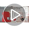 Stand Mixer Dust Cover with Storage Pockets for 6-8 Quart Bowl Lift Models