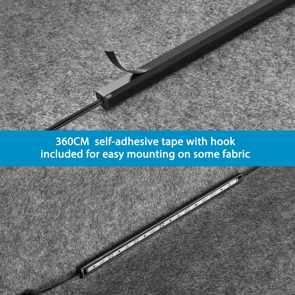 Litever LED Safe Lighting Kit Door Activated Extra Extension Cables