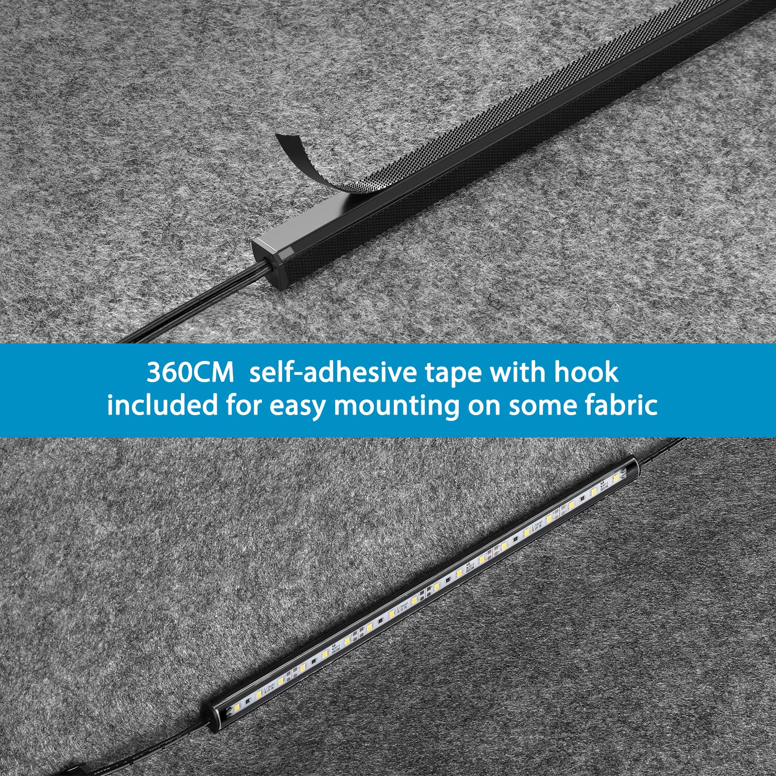 Litever LED Safe Lighting Kit Door Activated Extra Extension Cables