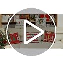 Boao 6 Pack 18x18 Inch Christmas Pillow Covers - Merry Holiday Decorations, Reindeer & Tree Designs
