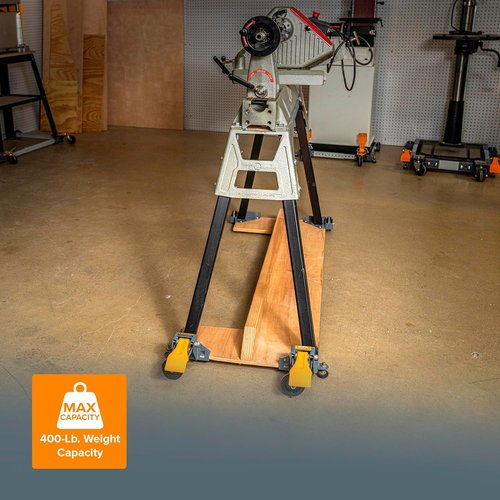 Bora Portamate Mobile Base Kit PM-1100 - Heavy-Duty Adjustable Dolly Roller Frame | 400 lb Capacity