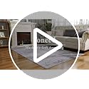 4x6 Washable Non-Slip Area Rug - Grey Abstract Low Pile Indoor Carpet
