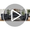 Stretch Geometric Jacquard Recliner Chair Cover - 4-Piece Set, Chocolate, Fits 36-46"