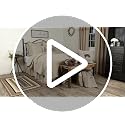 Sawyer Mill Ticking Stripe Quilt Twin Size - Charcoal Grey