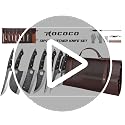 ROCOCO 13PCS Butcher & Chef Knife Set with Leather Roll - Serbian Viking Boning Knives