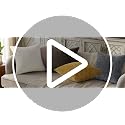 Textured Chenille Throw Pillow Covers 18x18 Set of 2 - Cream White