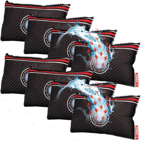 Reusable Car Dehumidifier Bag (8 Pack) Rechargeable Dehumidifier bags for Car, Trucks, and RVs - Prevent Damp & Moisture on Windscreens - Leakproof Moisture Absorber for Car and Home