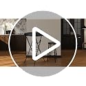 28-Inch Round Folding Cocktail Table, High Top Portable Bar Table