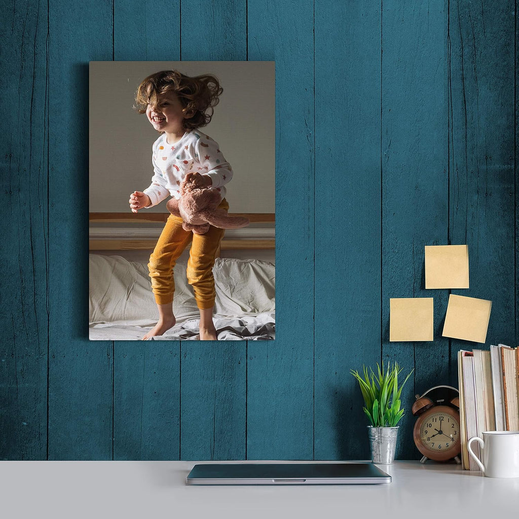 Renditions Gallery Custom Photo Canvas Print - Personalized Kids & Family Wall Art (8x12)