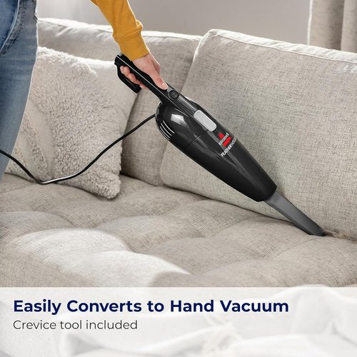 Bissell Featherweight Stick Vacuum - Lightweight Bagless Design with Crevice Tool | Black