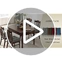 AddGrace Navy Chair Cushions 18x17x3 Inch for Dining & Kitchen Chairs - Non-Slip Support