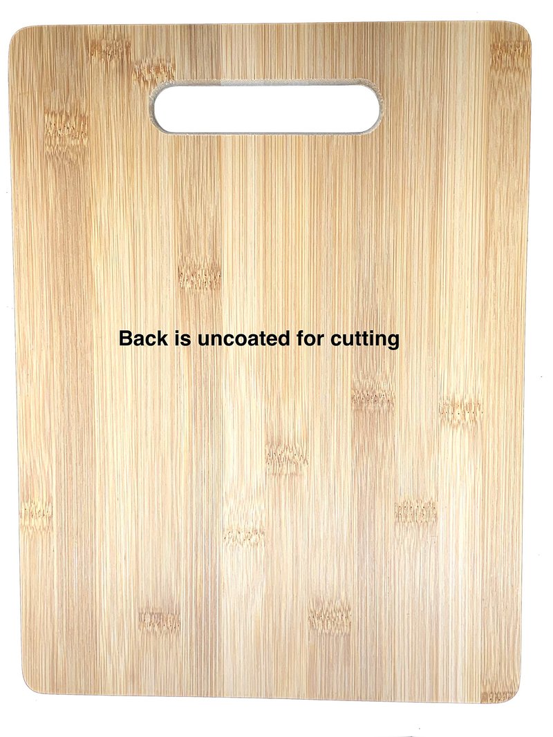 Gift for Son-in-Law Birthday, Christmas, Wedding Unique Engraved Bamboo Cutting board 9” x 12”