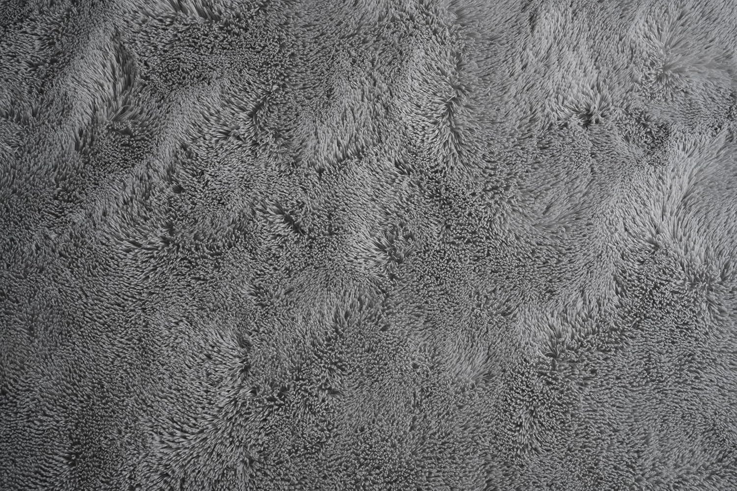 Zentavio Area Rugs - Soft Fluffy Grey Shag Carpet for Living Room & Bedroom | 4x6 Plush Design
