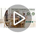 Dining Chair Cushions Set of 4, 2.5-Inch Thick High-Density Foam, 17x16 in