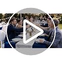 Hioasis 100 Pack White Silver Disposable Plastic Plates 10.25 Inch - Elegant Dinnerware for Parties & Events