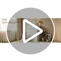 Modern 5-Drawer Wood Dresser with Rose Gold Handles for Bedroom Storage