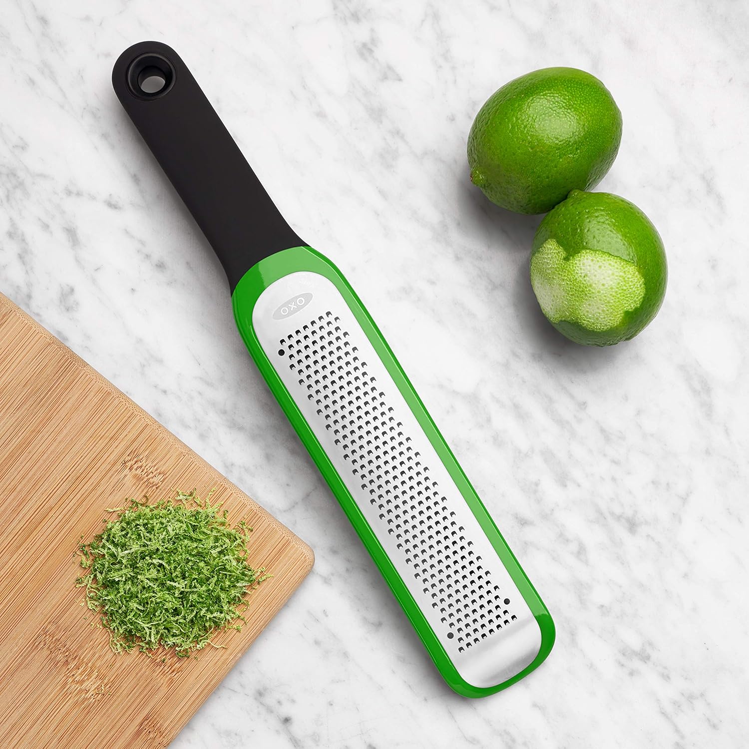 OXO Good Grips Zester & Grater - Precision Etched Design for Effortless Zesting & Grating