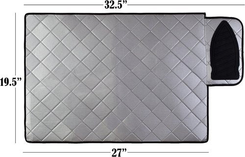 Handy Laundry Magnetic Ironing Mat - Transform Any Surface into an Ironing Board | Portable Silicone Design (19 x 28 Inches)