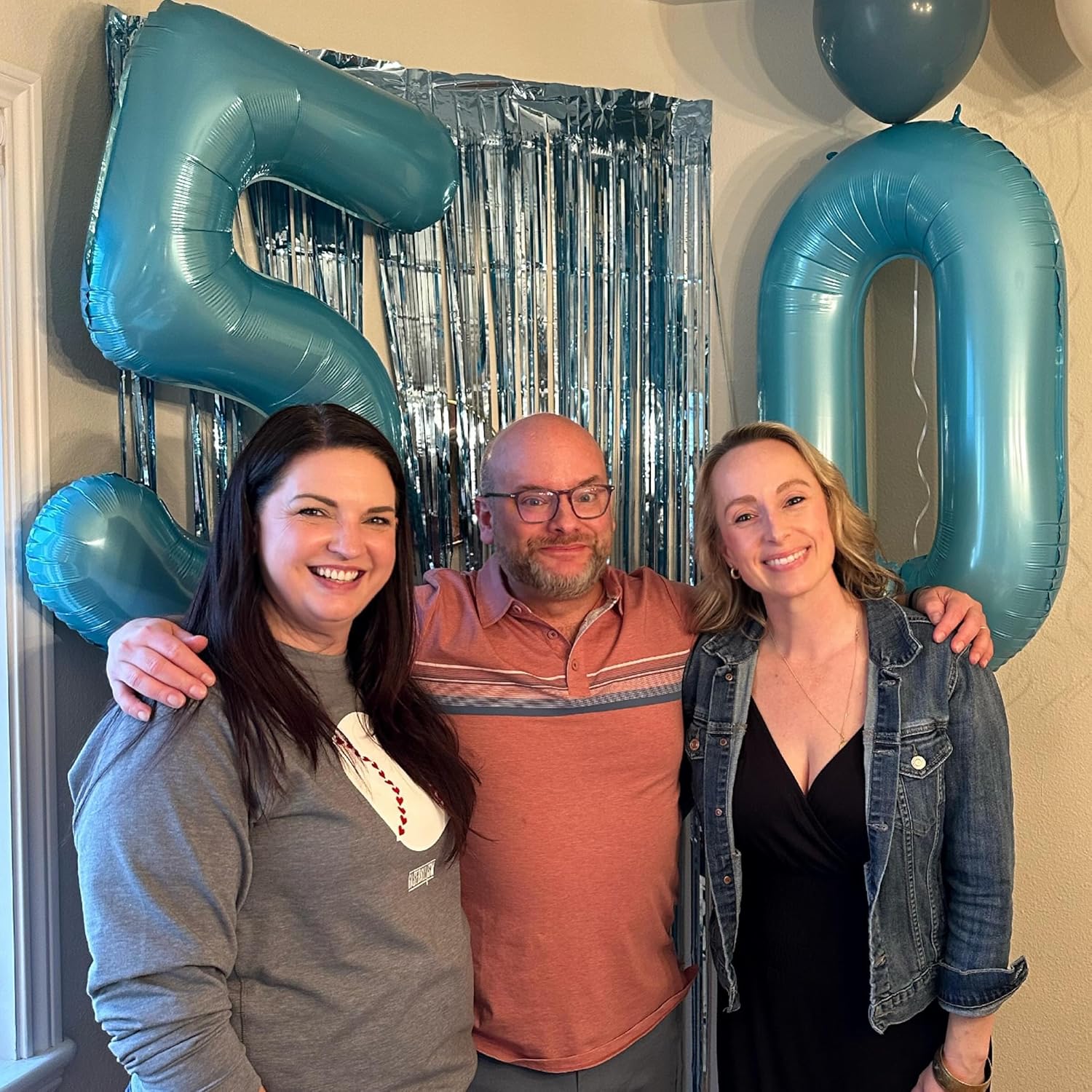 Pearlescent Blue Number 6 Balloon - 40 Inch Birthday Decoration | Perfect for 6th Birthday Parties