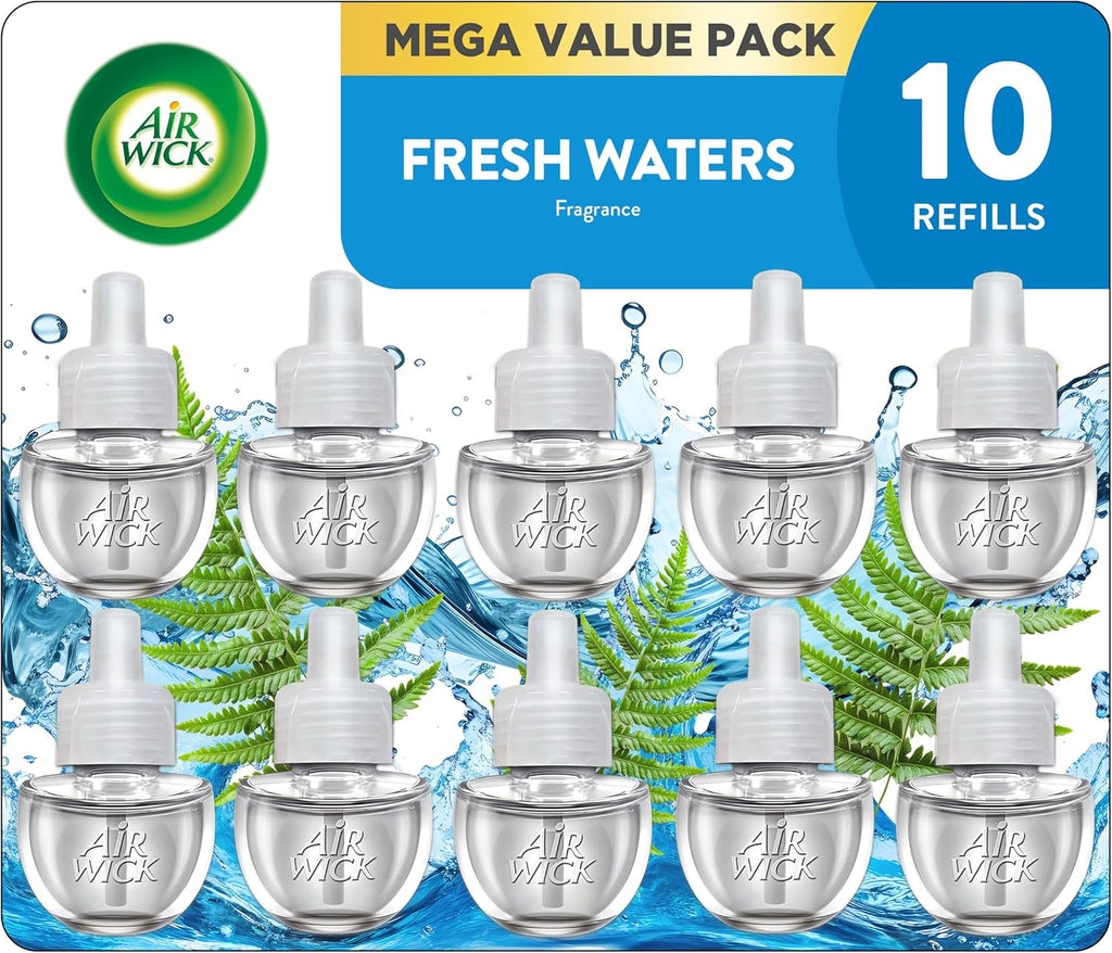 Air Wick Scented Oils - Fresh Waters Fragrance | 0.67 Fl Oz Refill for Lasting Aroma