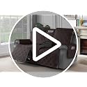 Waterproof Loveseat Recliner Cover with Center Console - 2 Seater