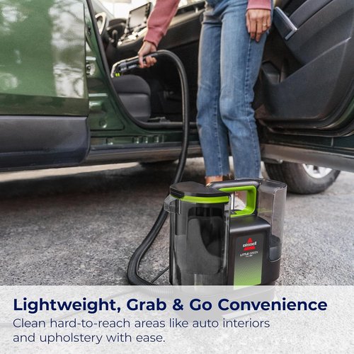 BISSELL® Little Green® Max Pet Portable Carpet Cleaner - Deep Clean Upholstery & Auto with Stain Tool | Compact Design