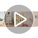 74-Inch Arched Glass Display Cabinet with Motion Sensor Tri-Color Lighting
