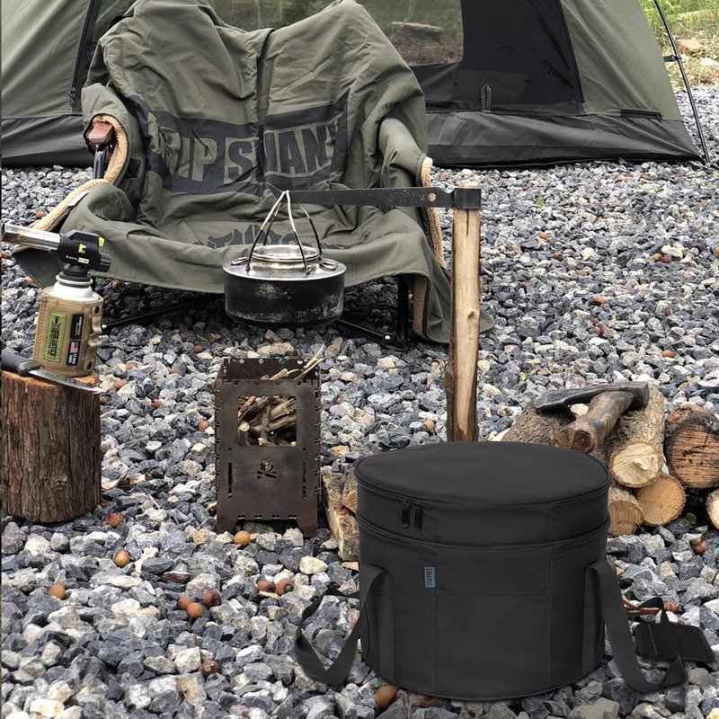 OUUTMEE Dutch Oven Bag for 8 Inch Dutch Oven, 2-Layer Oven Travel Bag